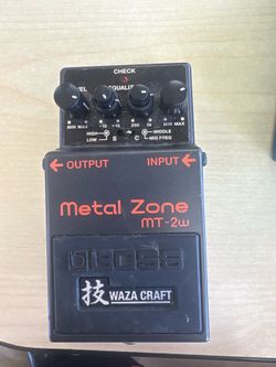 Boss Metal Zone MT-2W Waza Craft