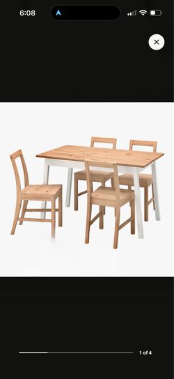 Ikea Table and 4 chairs