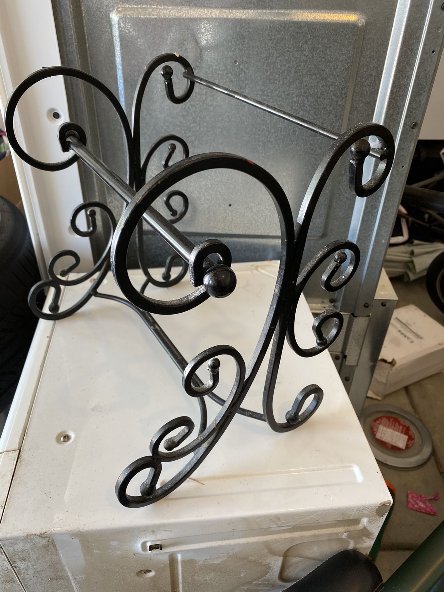 Wrought iron Towel holder