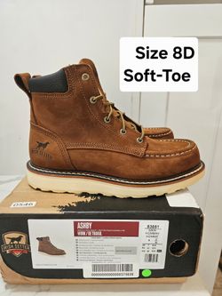 Red Wings Irish Setter Soft Toe Boots Size 8