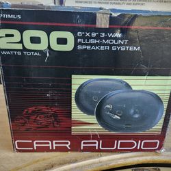 Optimus Car Audio Speakers 