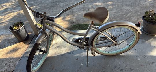 Beach cruiser bike
