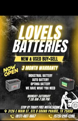 New Car Or Truck Battery Interstate