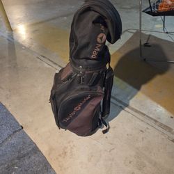 Taylor Made Golf Bag With 12 Gulf Clubs