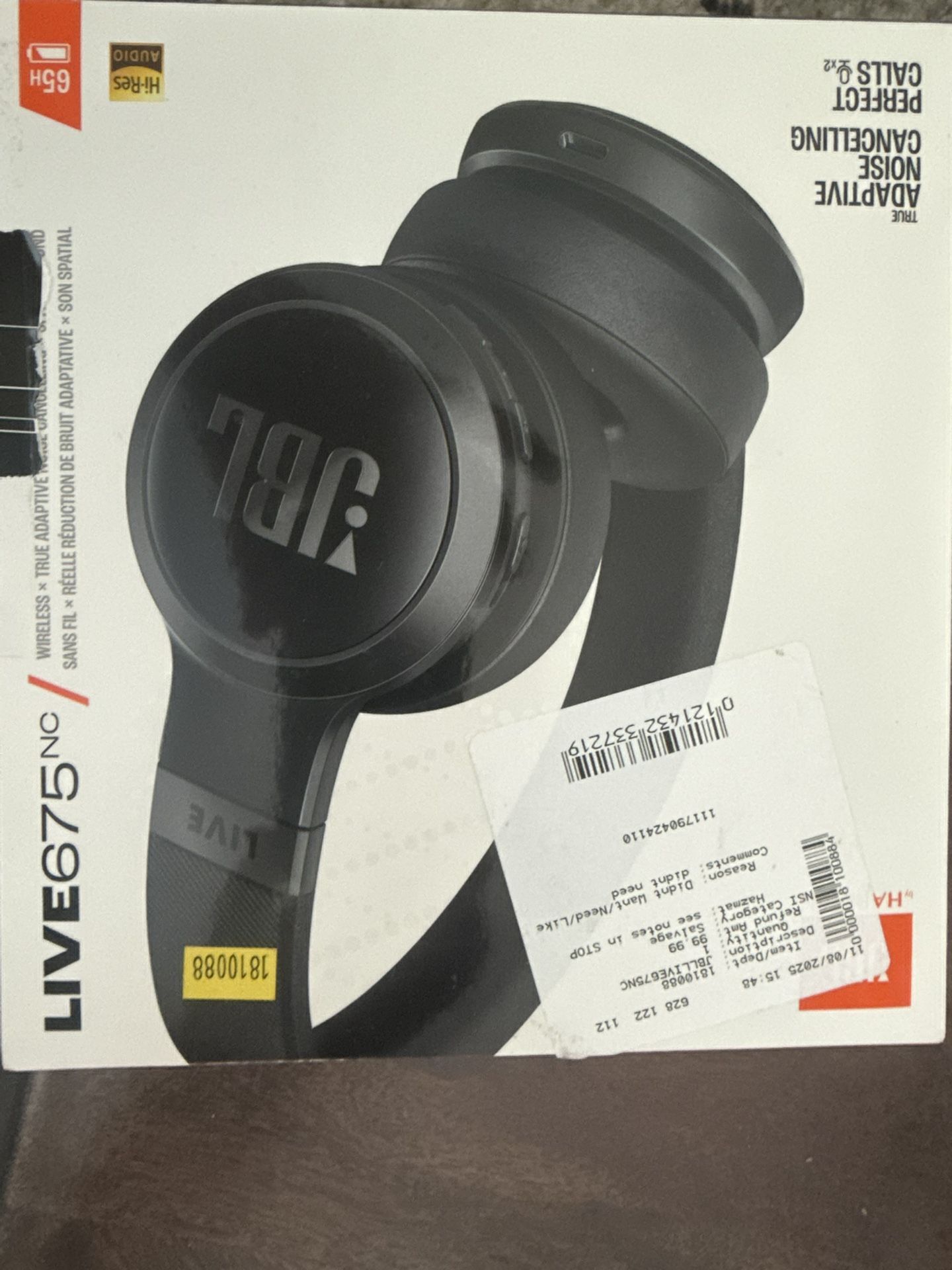 JBL LIVE 675NC ON-EAR