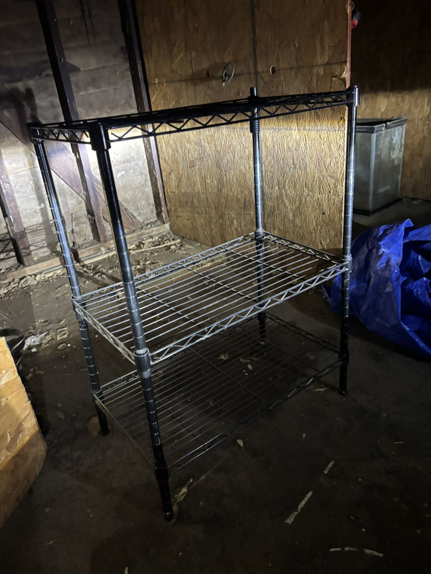 3 Tier Wire Shelving Rack