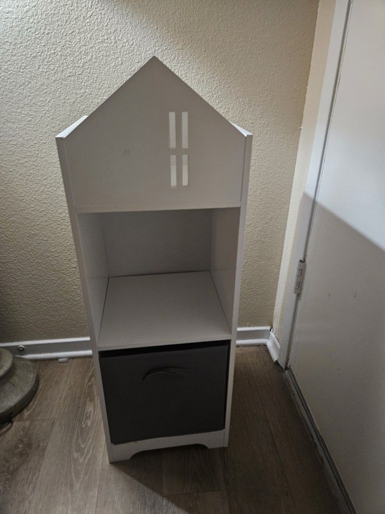 Wood Bookcase( White)