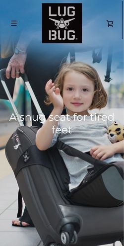 Lug A Bug Kids Luggage Ride-On Seat