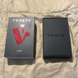Foxeye Red Wireless Earbuds