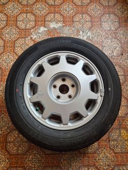 LEXUS LS400 P225/60R16 97V New tire and Wheel. 5 lug LS 400. Bridgestone Turanza. Ready to Roll.