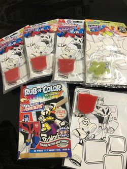 Transformers spongebob party pack