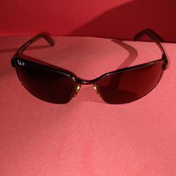 Ray-Ban Women's Designer Polarized Sunglasses, Color Brown, Pre-owned.