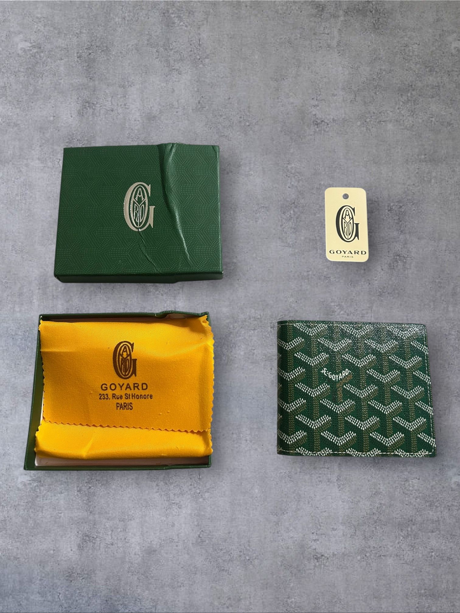 Green Men’s Wallet