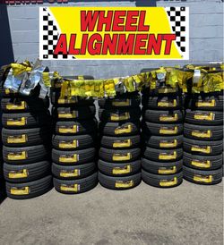 195-60-15 Tires 44$ each get 4 tires alignment free