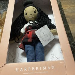 HARPERIMAN Handmade Linen Doll