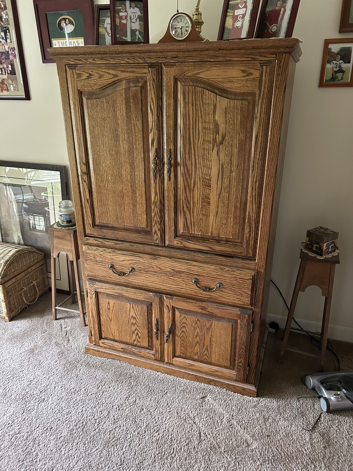 Oak Armoire