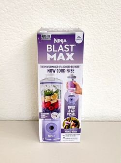 BRAND NEW Ninja Blast Max Portable Blender + Twist & Go, Personal Blender 20oz