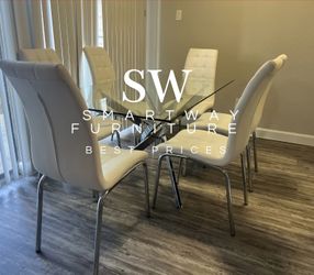 Dining Set White 