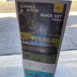 16ftx42in Pool Set - New