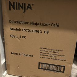 Ninja Luxe Café Pro Series