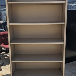 Steel Bookshelf With Adjustable Shelves 