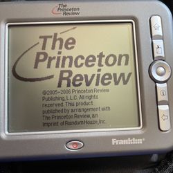 Franklin TSA-2400 Princeton Review Pocket Prep With A Franklin Case  