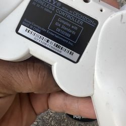 PlayStation 2 Controller And 2 Games 