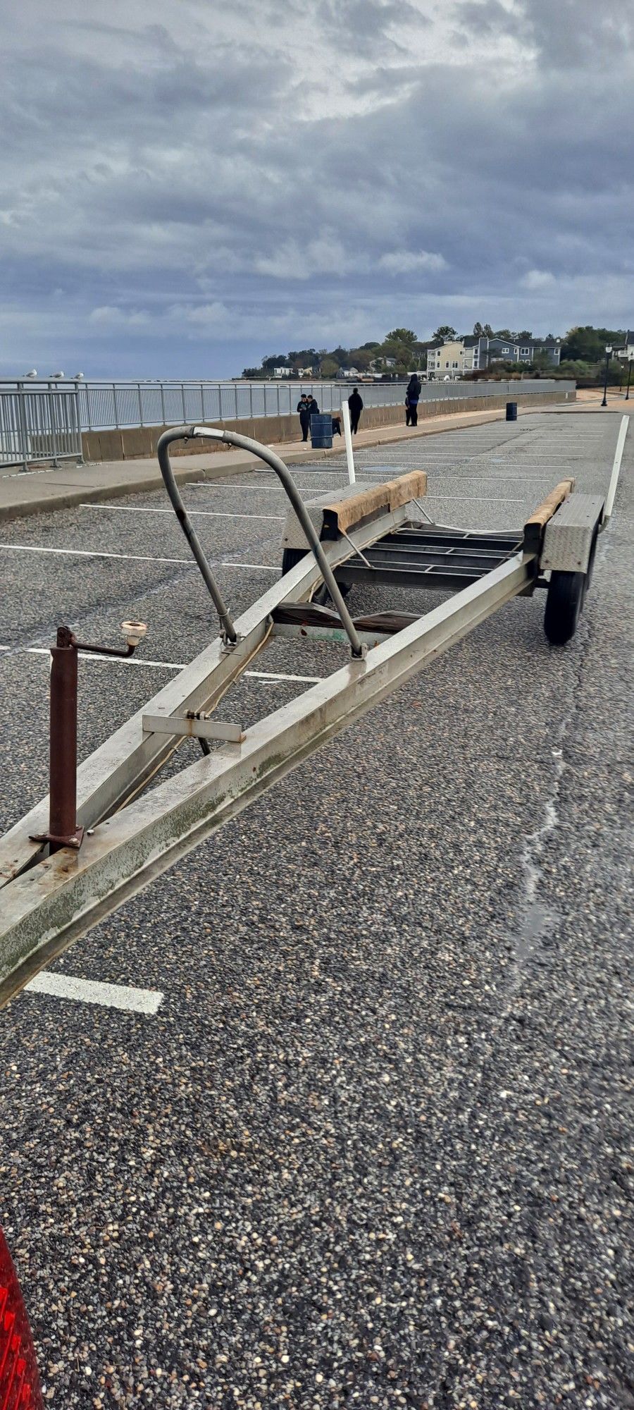 Boat Trailer Float On Style Triple Axle Aluminum I BEAM Heavey Duty Ready To Use Unit