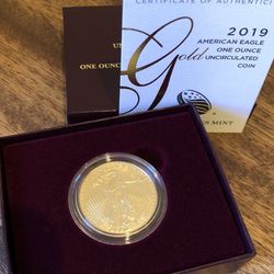 1 oz. Gold American Eagle 2019 Coin