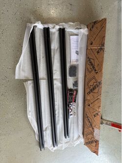 Jeep Gladiator TeraFlex Uinta Cargo Bed Rail System (NO Tie-Down Anchors)