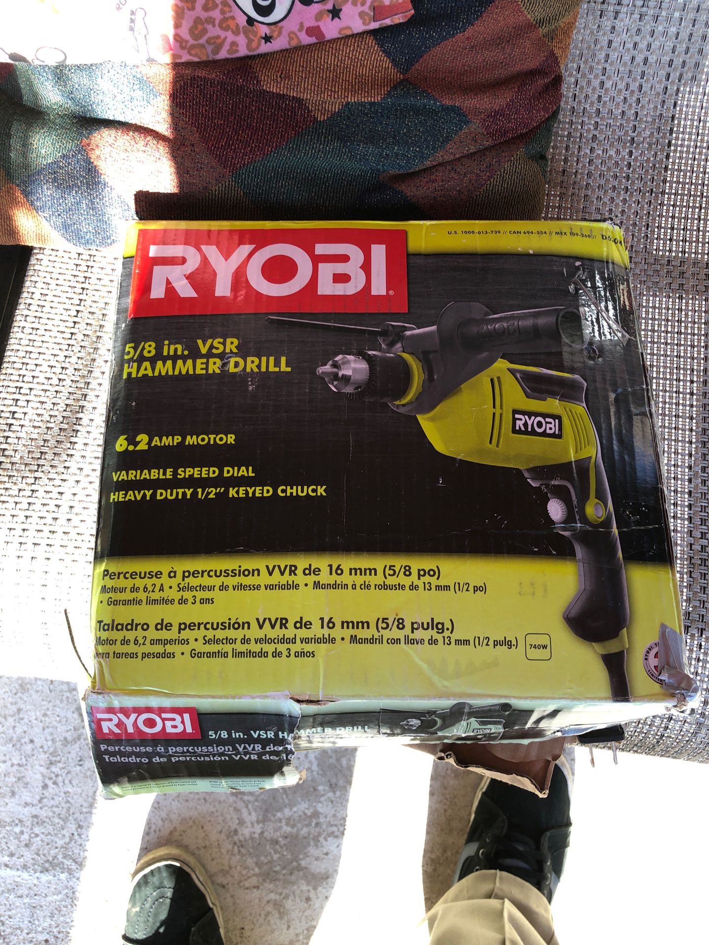 Ryobi 5/8 hammer drill