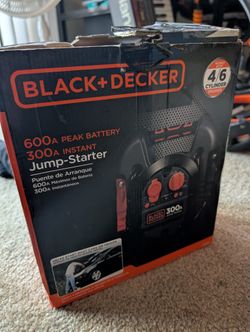 Black And Decker J312B Jump Starter (7lbs.)