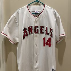 Mike Scioscia Anaheim Angels Majestic Jersey 