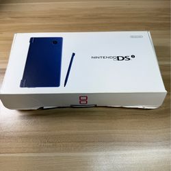 Nintendo DSi Metallic Blue Console - Complete In The Box -