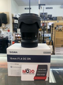 Sigma 16 1.4 Canon RF