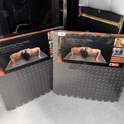 Interlocking Exercise Floor Mats