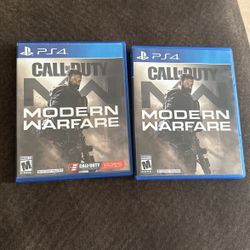 Ps4 Modern Warfare Games