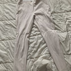 Size 6 Creamy Stripes Slacks