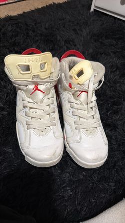 used red oreo jordan 6 size 7y