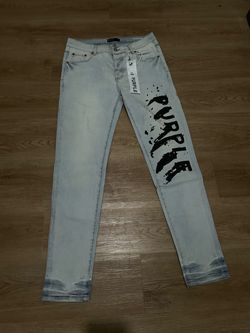 Purple jeans size 34