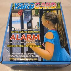 Yardgard  Gate and  Window Alarm, Water Resistant, Battery Operated, 120 db