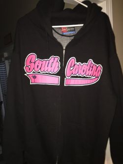 XL South Carolina sweatshirt jacket with hood