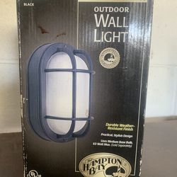 New Hampton Bay  Exterior Wall Light