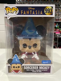 Funko Pop! Disney Fantasia Sorcerer Mickey 10″ #993 Walmart Exclusive – New