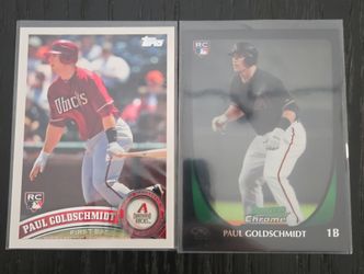 2011 Paul Goldschmidt Rookie Card Lot Topps Bowman Chrome