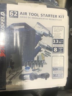 Air Tool Starter Kit 62pieces