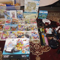 HUGE WII U Super Mario World 3D Deluxe Set