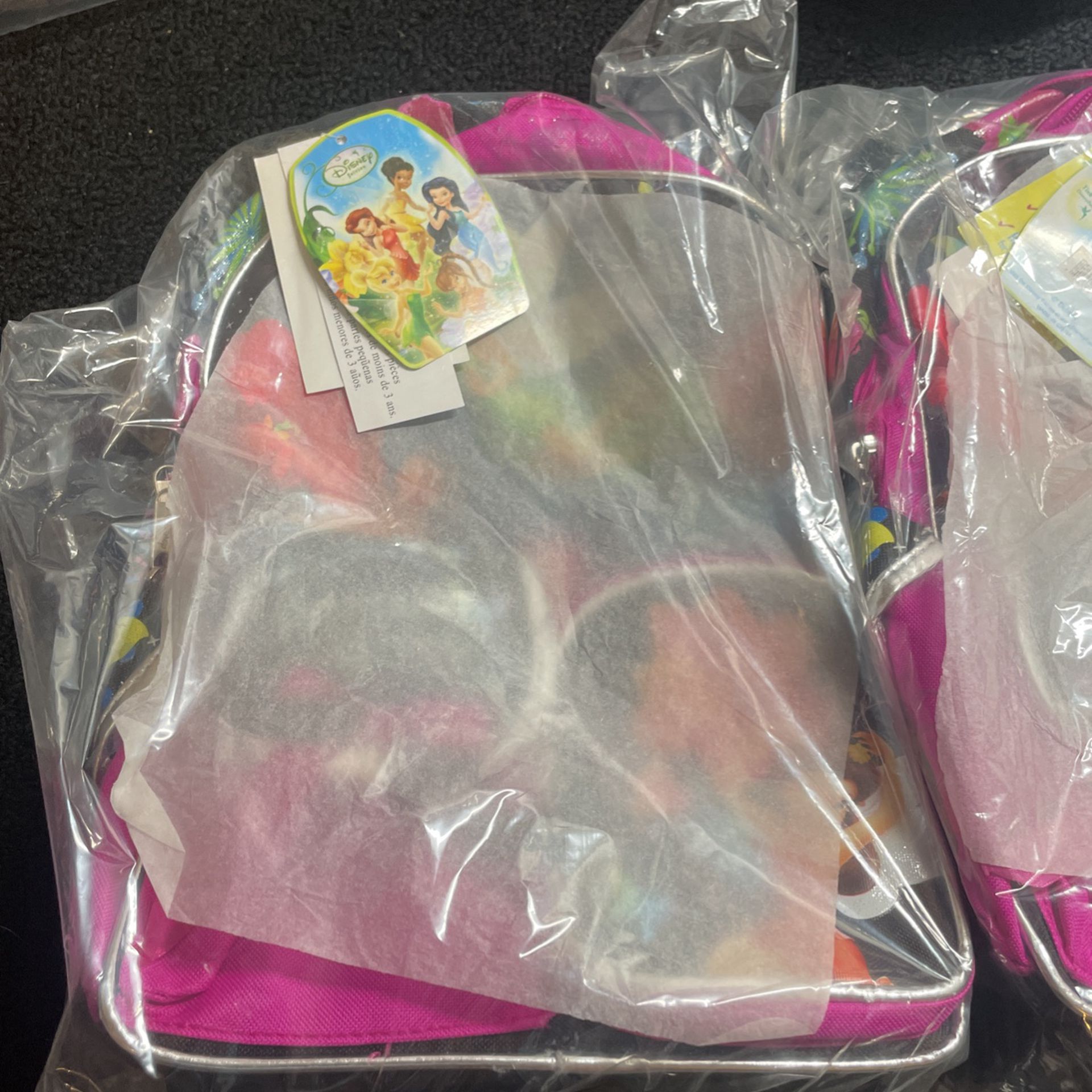 Disney Faries Bag Small Kids Backpack Rolling