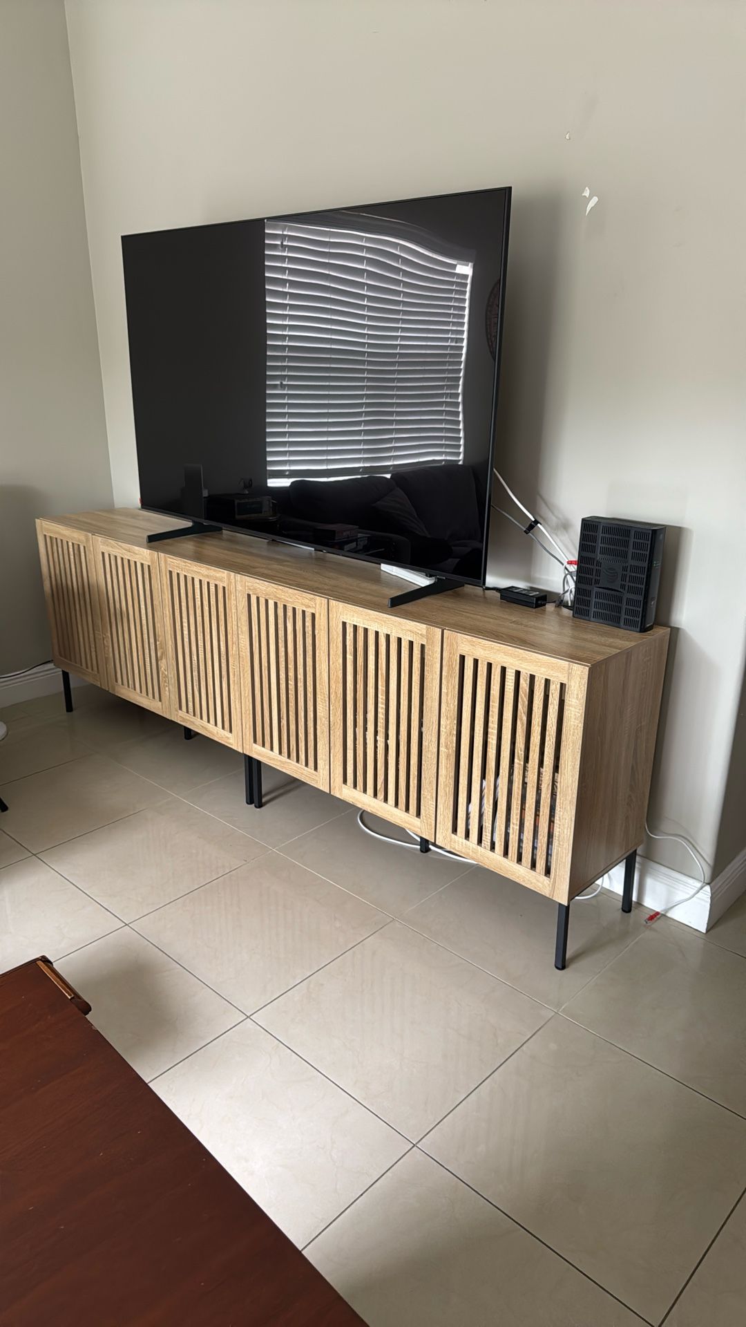 BRAND NEW TV CONSOLE- Just Built