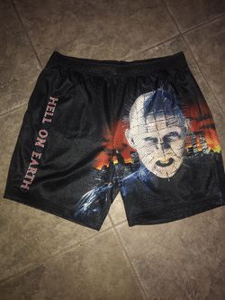 Supreme hell raiser mesh shorts